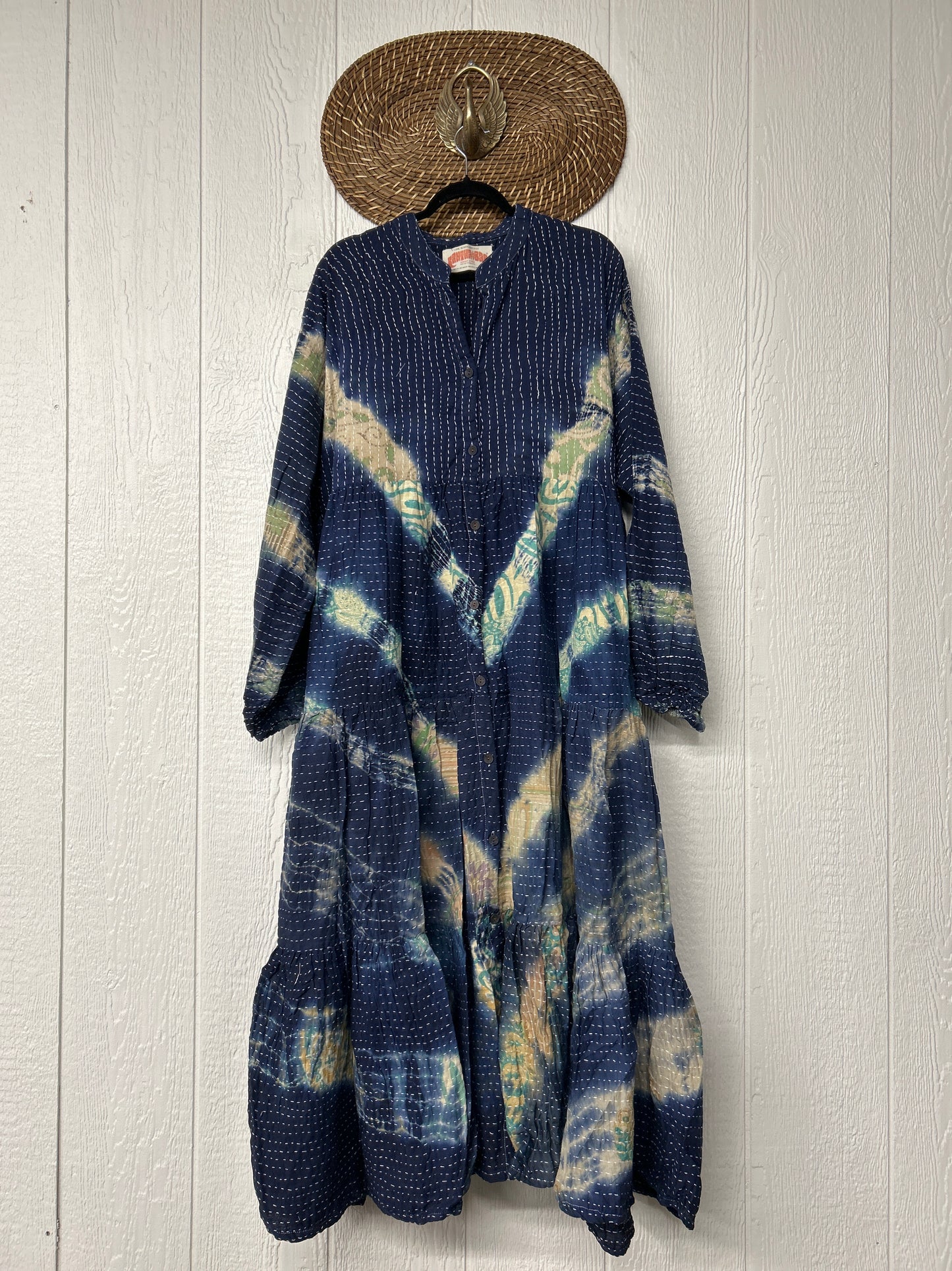 RETAIL Pareo Kantha Luminous Maxi Dress 0526 022