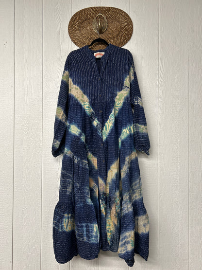 RETAIL Pareo Kantha Luminous Maxi Dress 0526 022