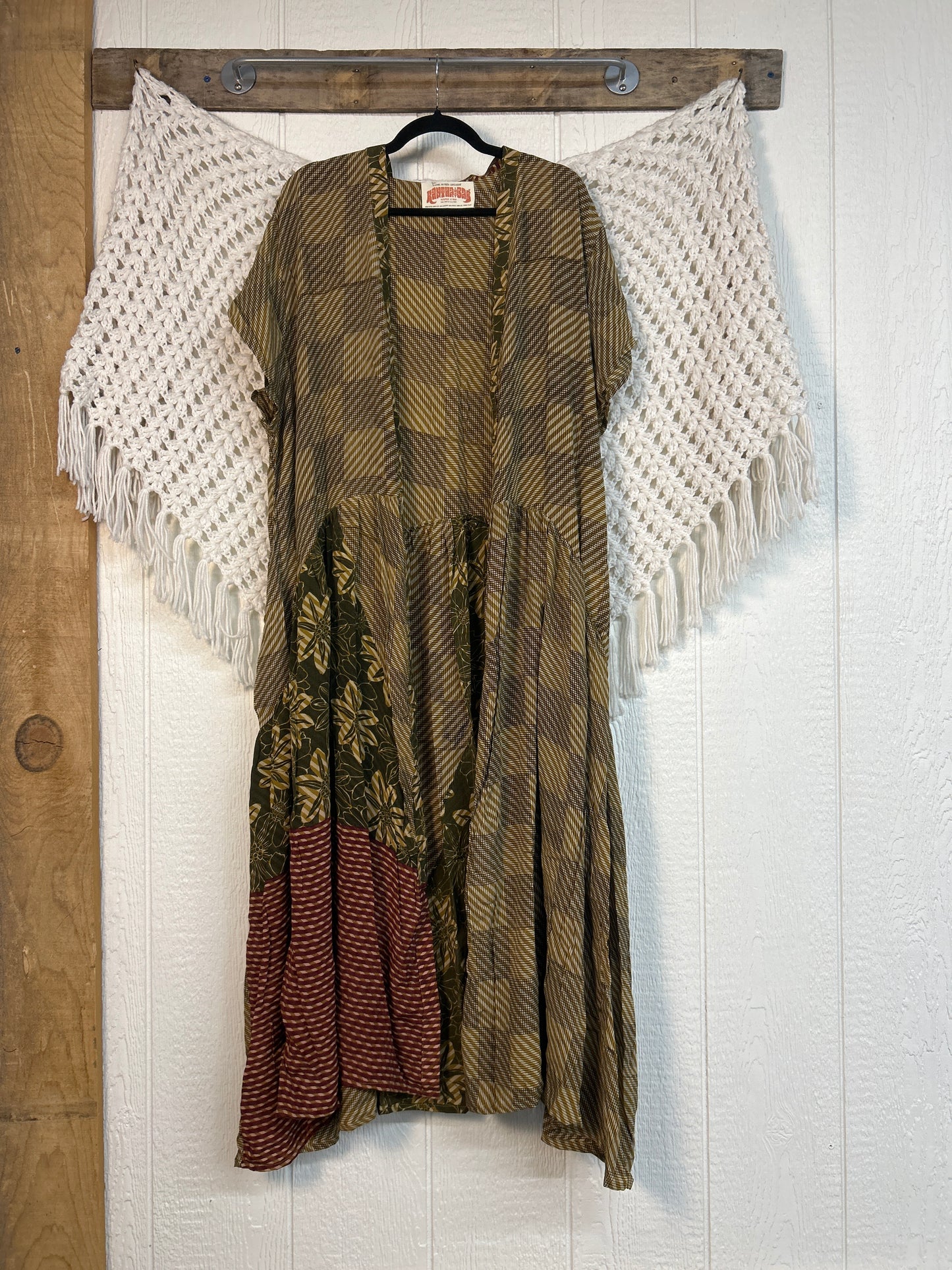 Crepe Sari Summer Evermore Kimono 0726 263