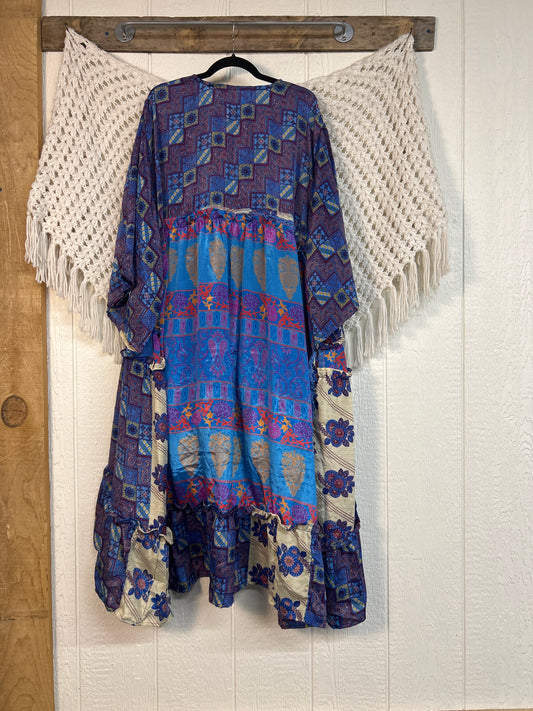 Rasgulla Sari Rhiannon Kimono 0826 059