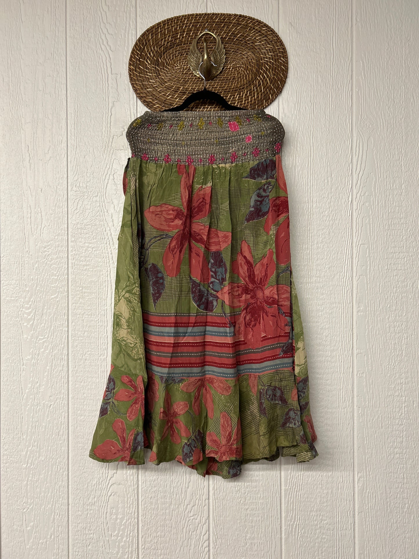 Crepe Sari Inner Peace Wrap Skirt 0626 075