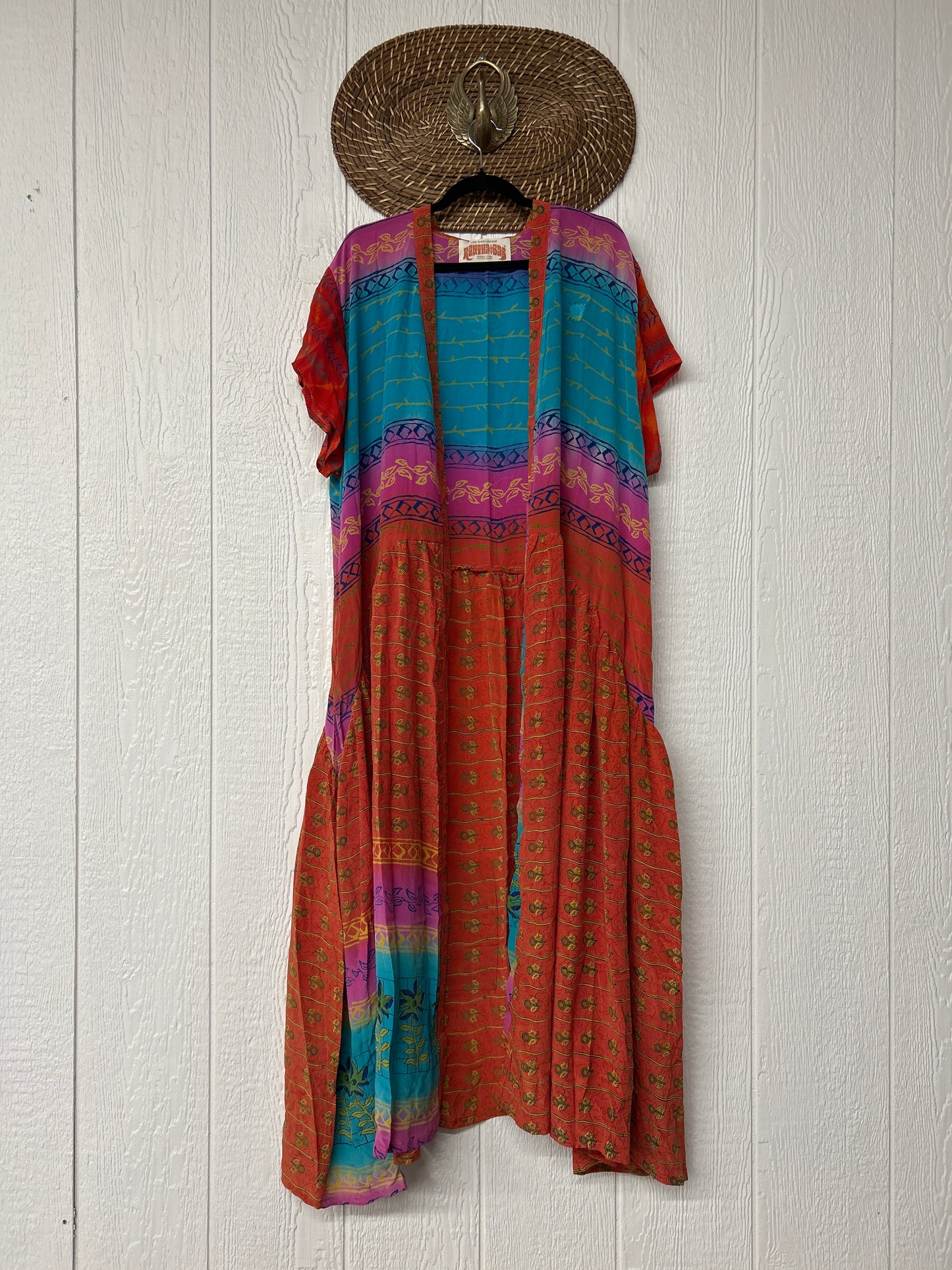 Crepe Sari Summer Evermore Kimono 0726 004
