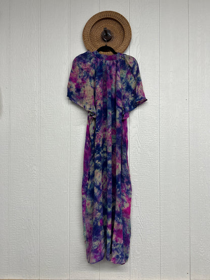 Crepe Sari Summer Woodstock Duster 0626 012
