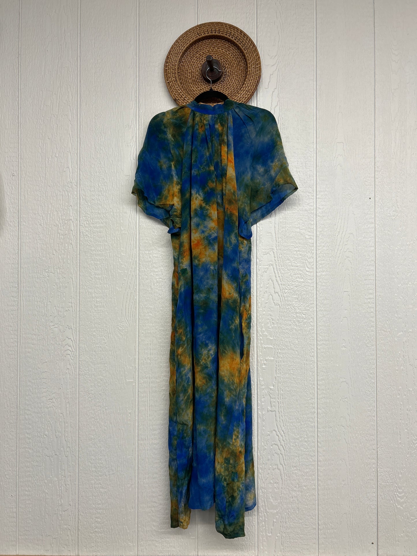 Crepe Sari Summer Woodstock Duster 0626 026