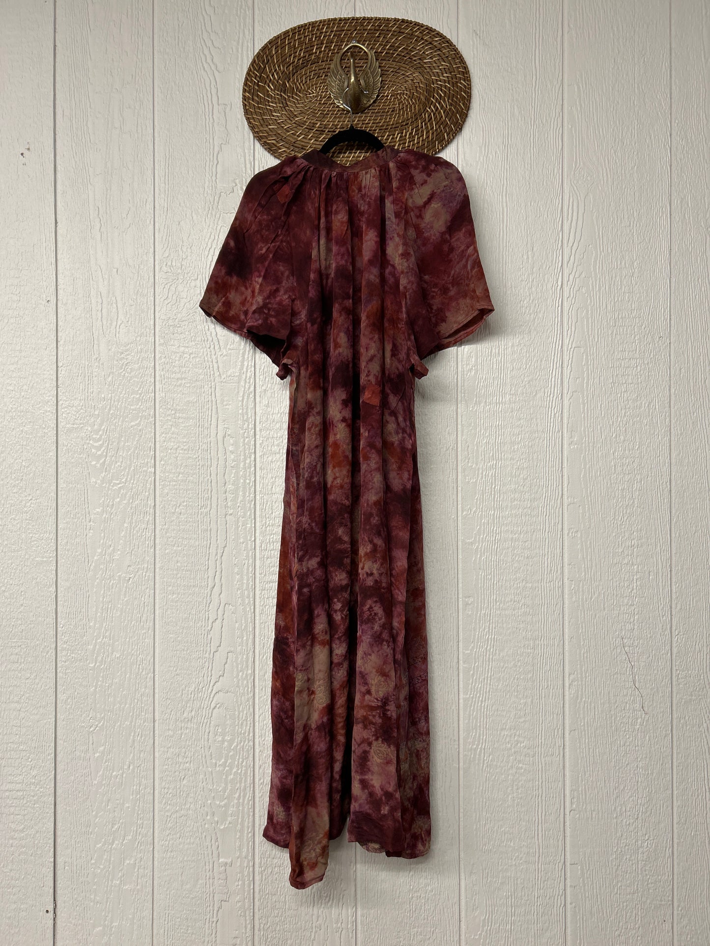 Crepe Sari Summer Woodstock Duster 0626 210