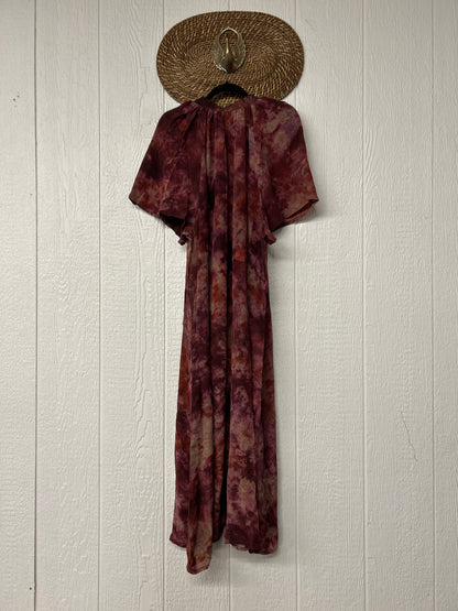 Crepe Sari Summer Woodstock Duster 0626 210