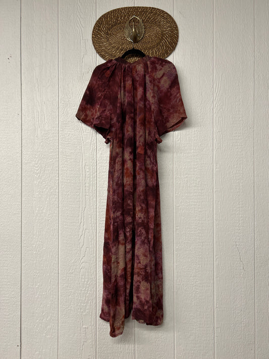 Crepe Sari Summer Woodstock Duster 0626 210