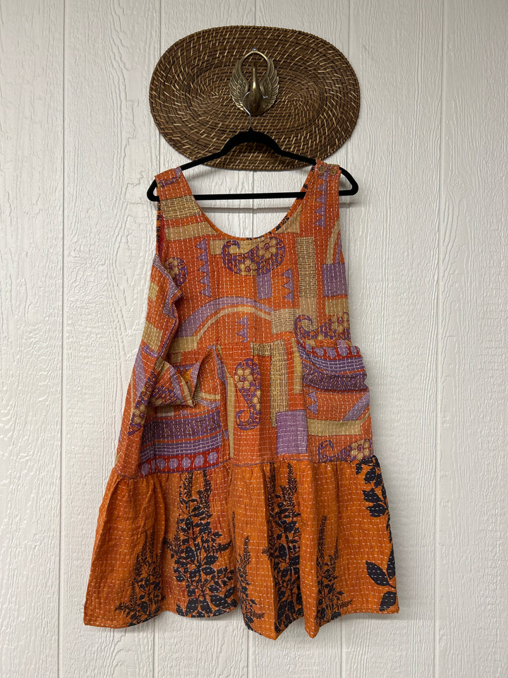 Kantha Meadow Mini Dress 0625 137