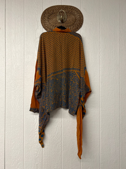 Crepe Sari Nirvana Button Down 1125 082