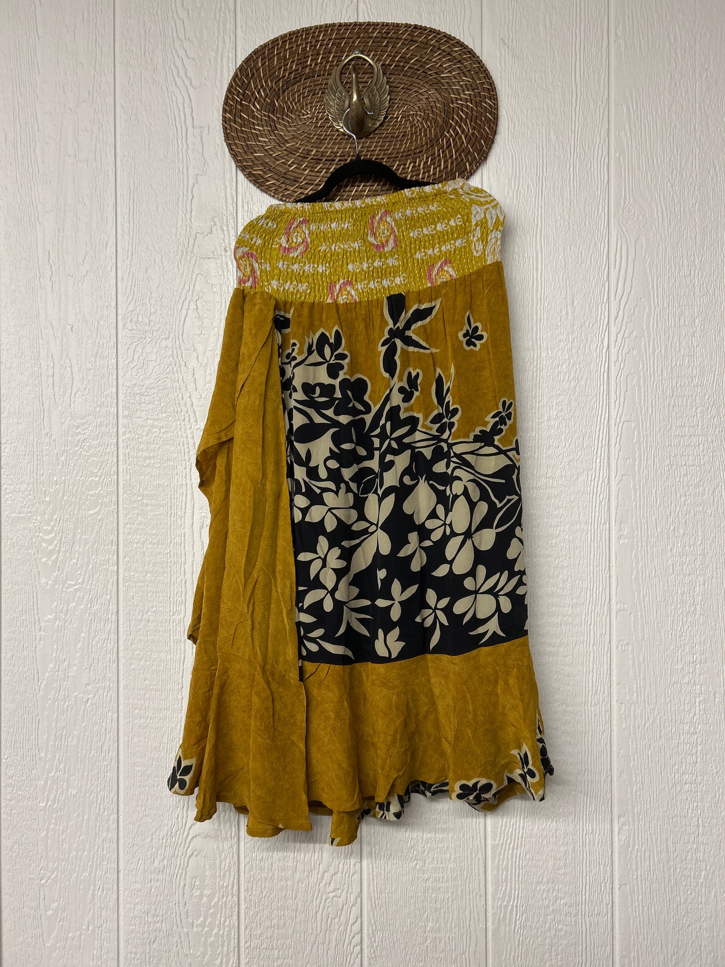 Crepe Sari Inner Peace Wrap Skirt 0626 228