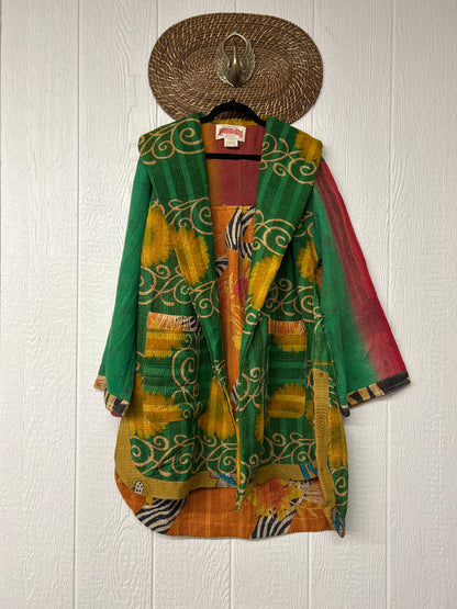 Fine Kantha Drifter Coat 1125 187