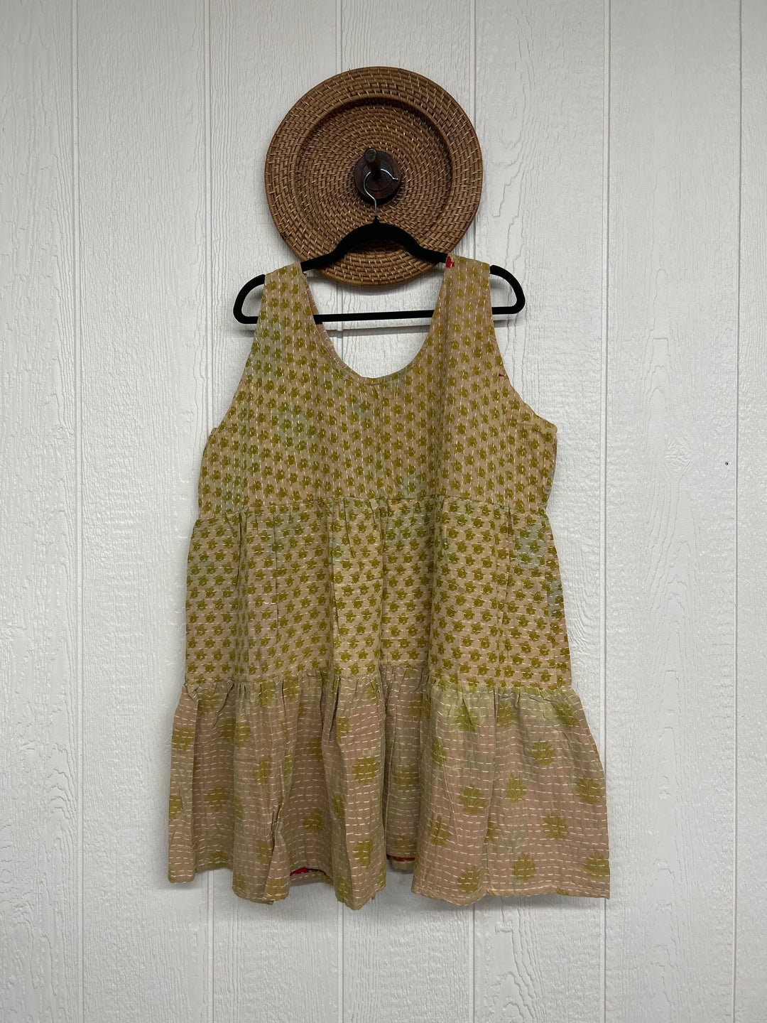 Kantha Meadow Mini Dress 0625 122