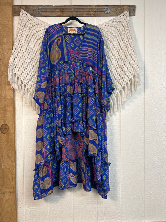 Rasgulla Sari Rhiannon Kimono 0826 038