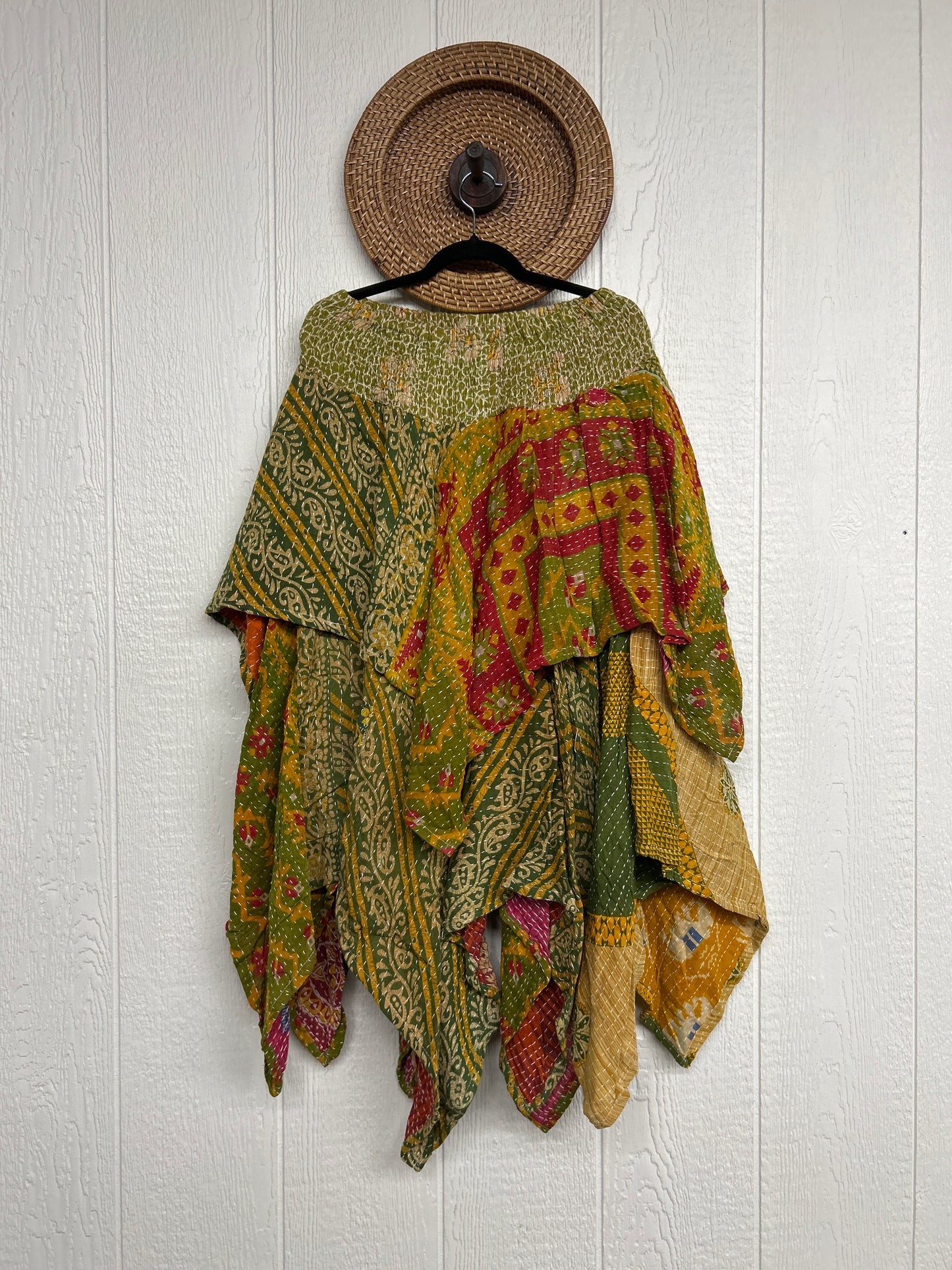 Pareo Kantha Pixie Skirt 0426 252