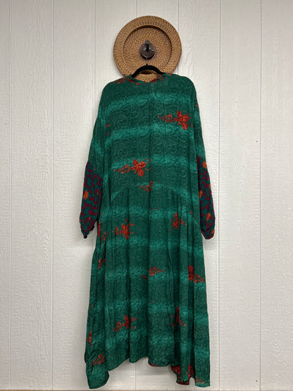 Crepe Sari Evermore Kimono 1026 060
