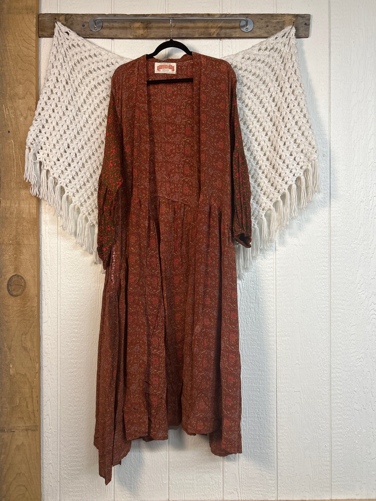 Crepe Sari Evermore Kimono 0326 149