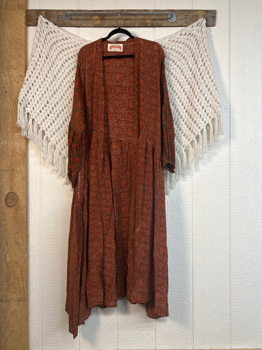 Crepe Sari Evermore Kimono 0326 149