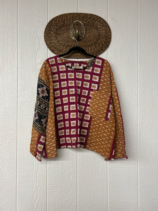 Pareo Kantha Wanderer Pocket Crop Top 0226 165