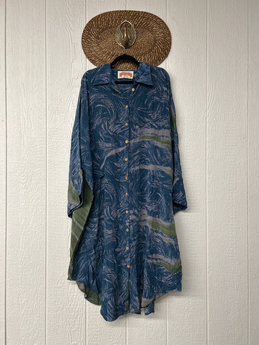 Crepe Sari Free To Be Longsleeve Maxi 0326 007