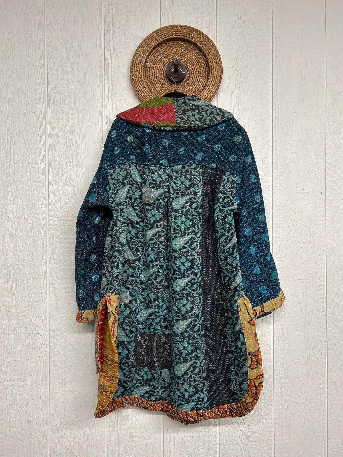 Fine Kantha Drifter Coat 1026 233