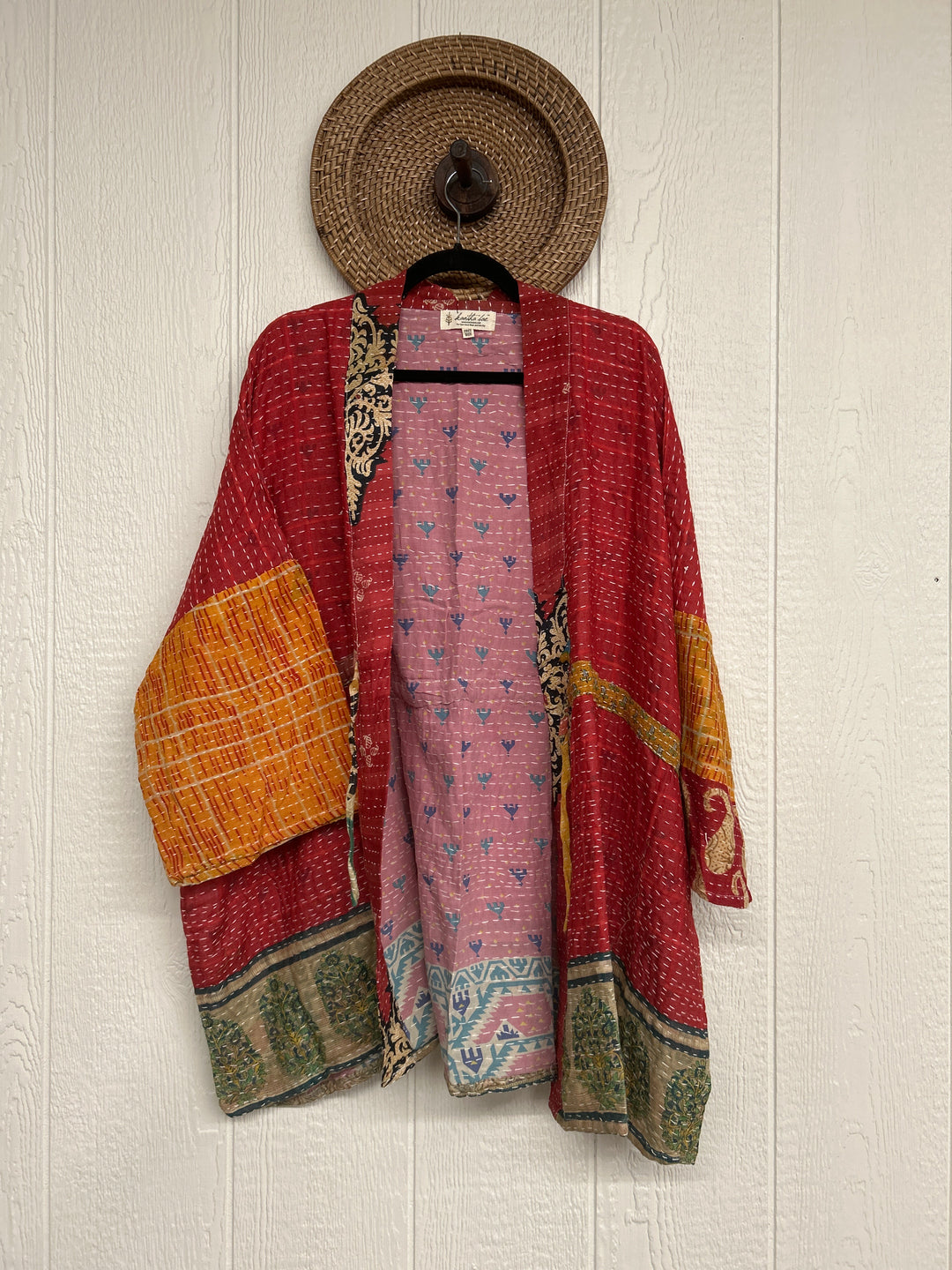 Kantha Shortie Kimono 0325 126