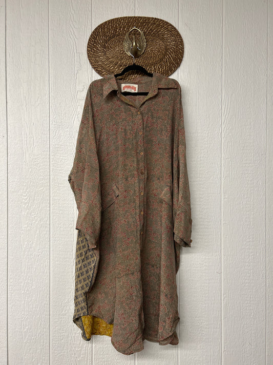 Crepe Sari Free To Be Longsleeve Maxi 1225 079