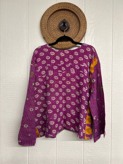 Pareo Kantha Wanderer Pocket Crop Top 0226 103