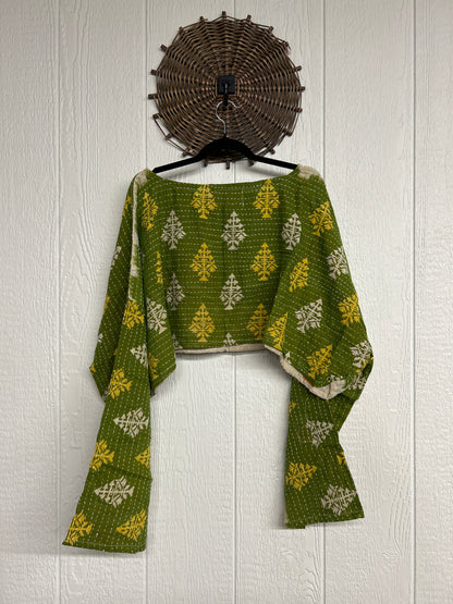 Pareo Kantha Abundance Crop Top 1026 049