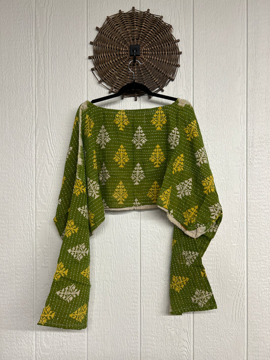 Pareo Kantha Abundance Crop Top 1026 049