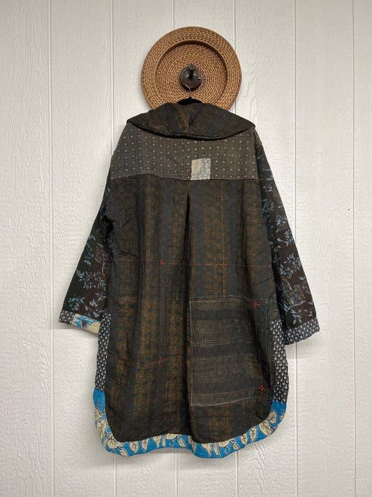 Fine Kantha Drifter Coat 1026 245
