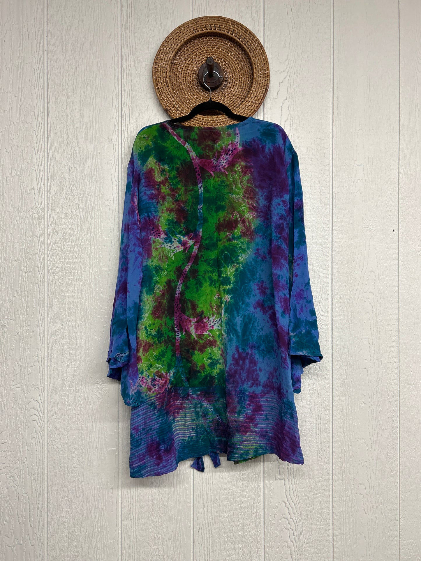 Crepe Sari Shortie Spellbound Kimono 0426 216