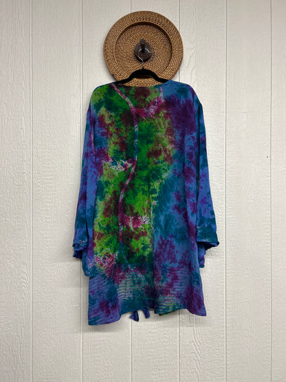 Crepe Sari Shortie Spellbound Kimono 0426 216