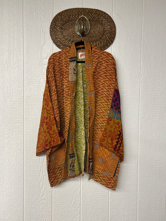 Pareo Kantha Shortie Majestic Kimono 0326 011