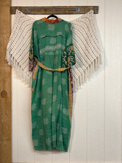 Pareo Kantha Gravity Duster Dress 0226 148