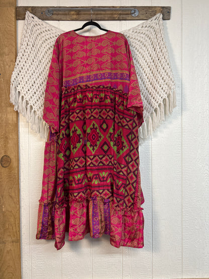 Rasgulla Sari Rhiannon Kimono 0826 053