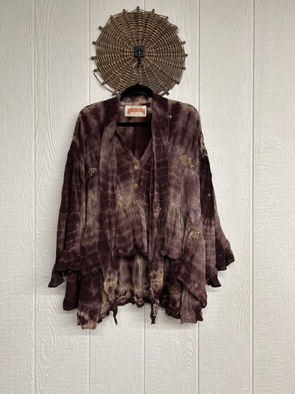 Crepe Sari Wild Rose Top 1026 109
