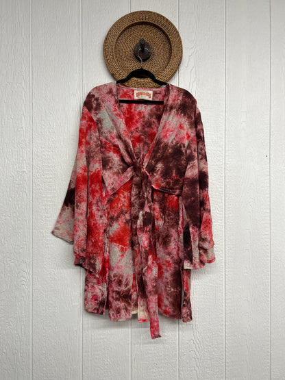 Crepe Sari Shortie Spellbound Kimono 0426 242