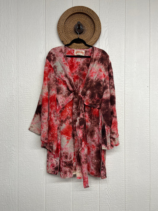 Crepe Sari Shortie Spellbound Kimono 0426 242