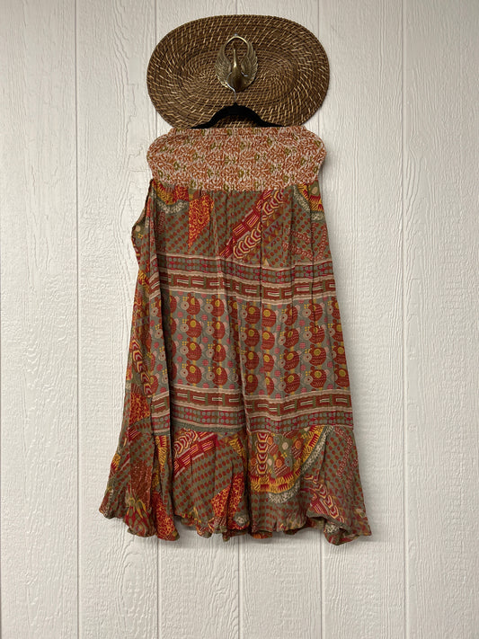 Crepe Sari Inner Peace Wrap Skirt 0626 088