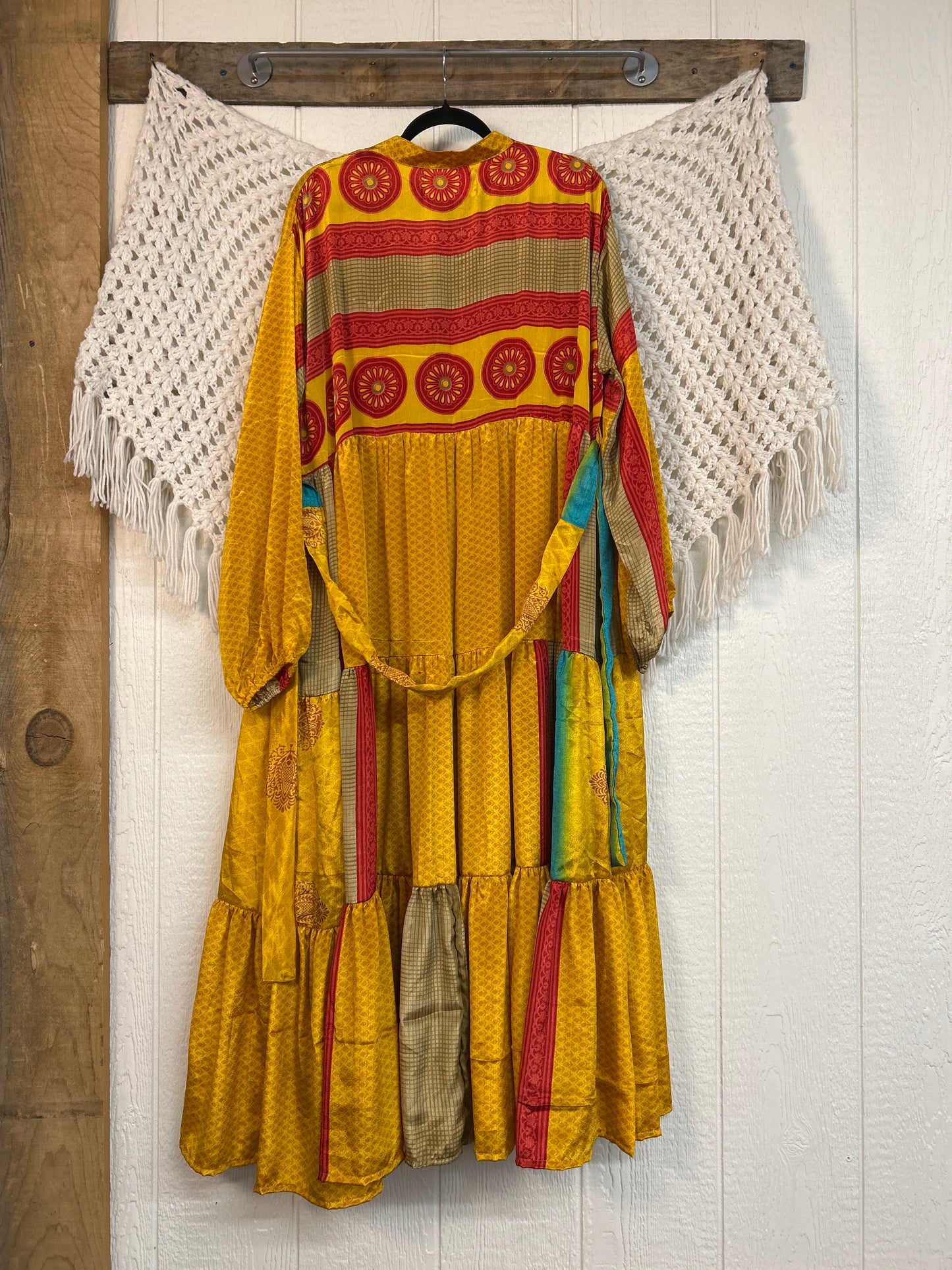 Rasgulla Sari Luminous Maxi Dress 0226 249