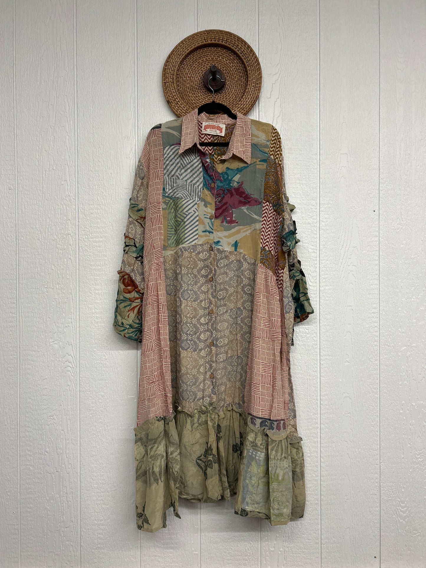 Crepe Sari Rhiannon Duster Dress 0226 160