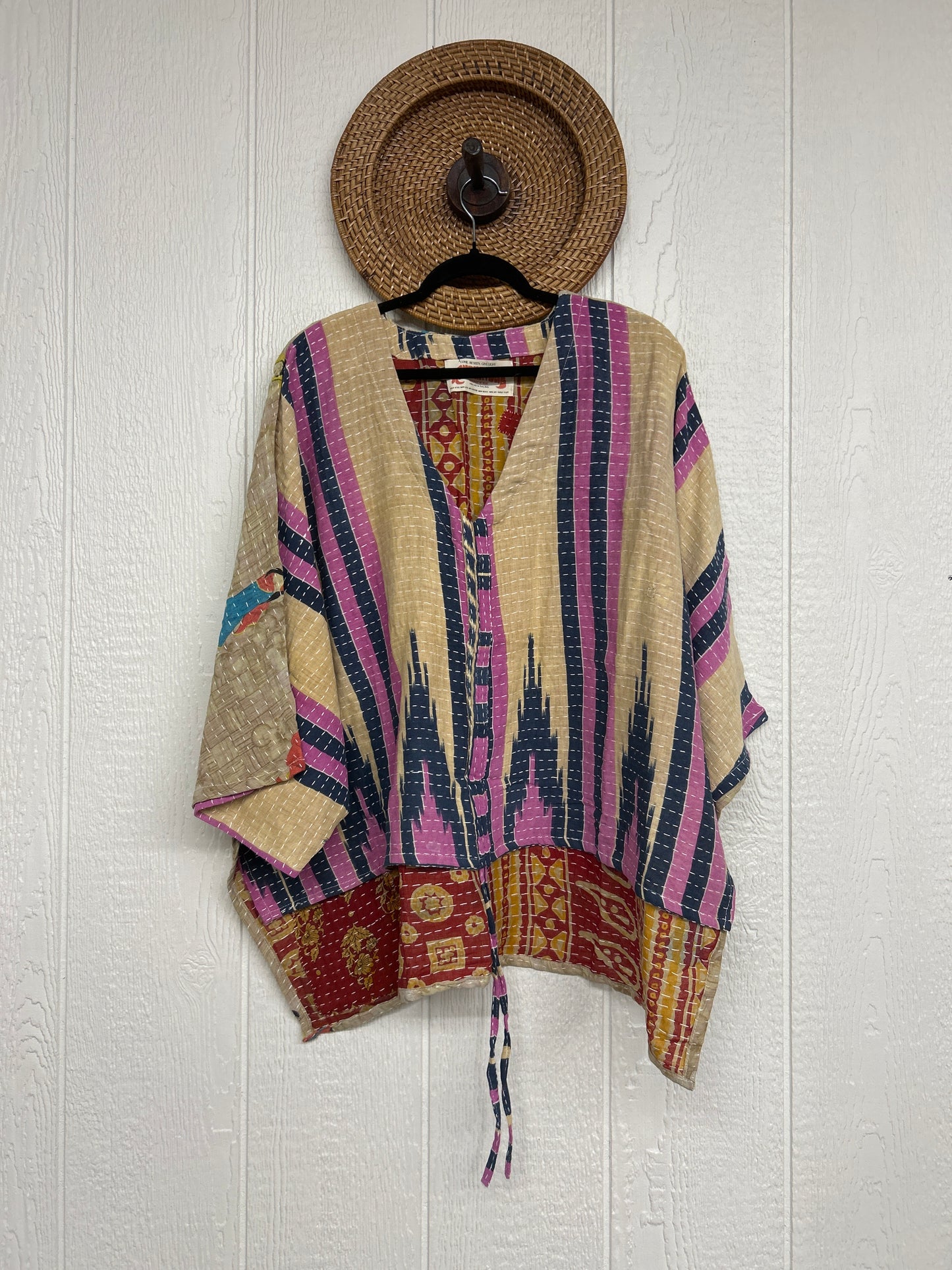 Pareo Kantha Hi-Lo Butterfly Top 0626 240