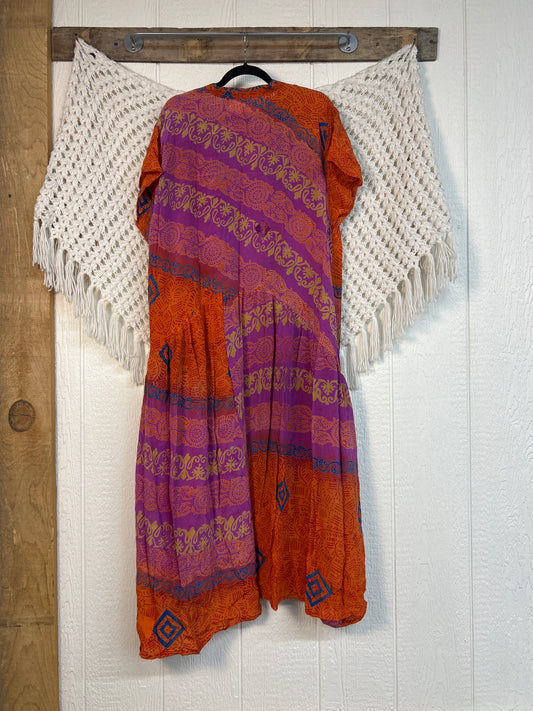 Crepe Sari Summer Evermore Kimono 0726 227