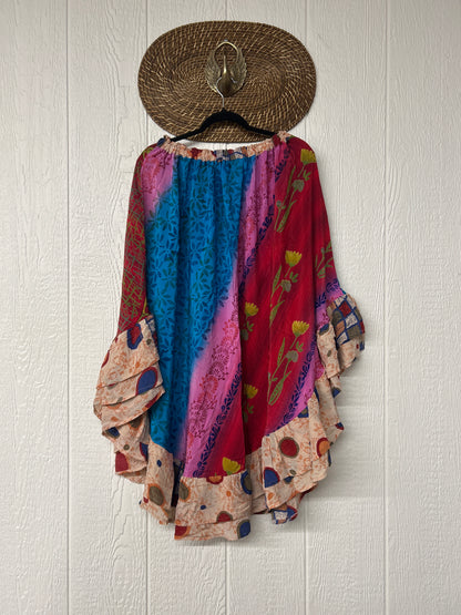 Crepe Wild Rose Skirt 1025 107