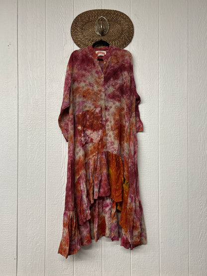 Crepe Sari Dahlia Duster Dress 0326 165