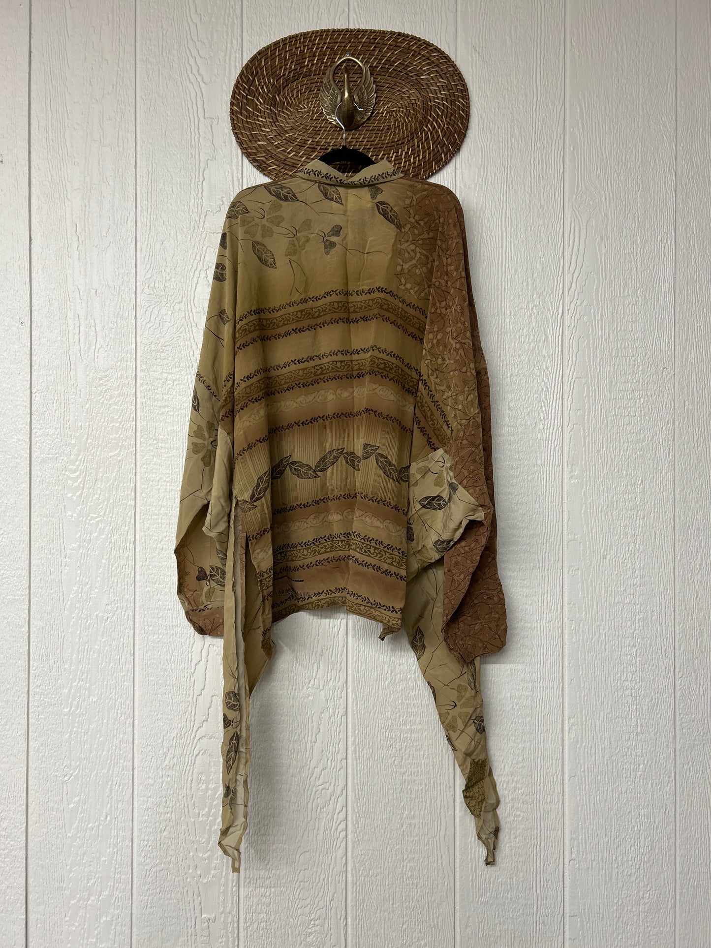 Crepe Sari Nirvana Button Down 1125 151