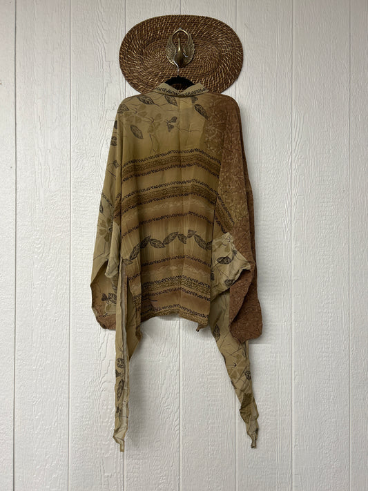 Crepe Sari Nirvana Button Down 1125 151