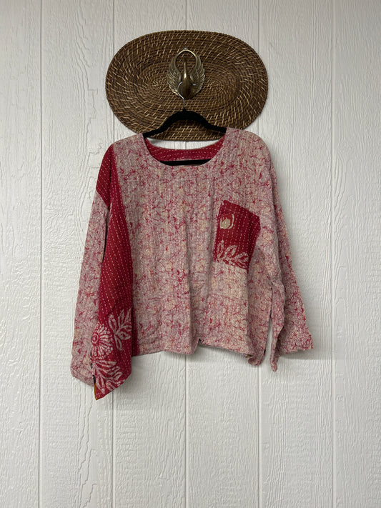 Pareo Kantha Wanderer Pocket Crop Top 0226 166