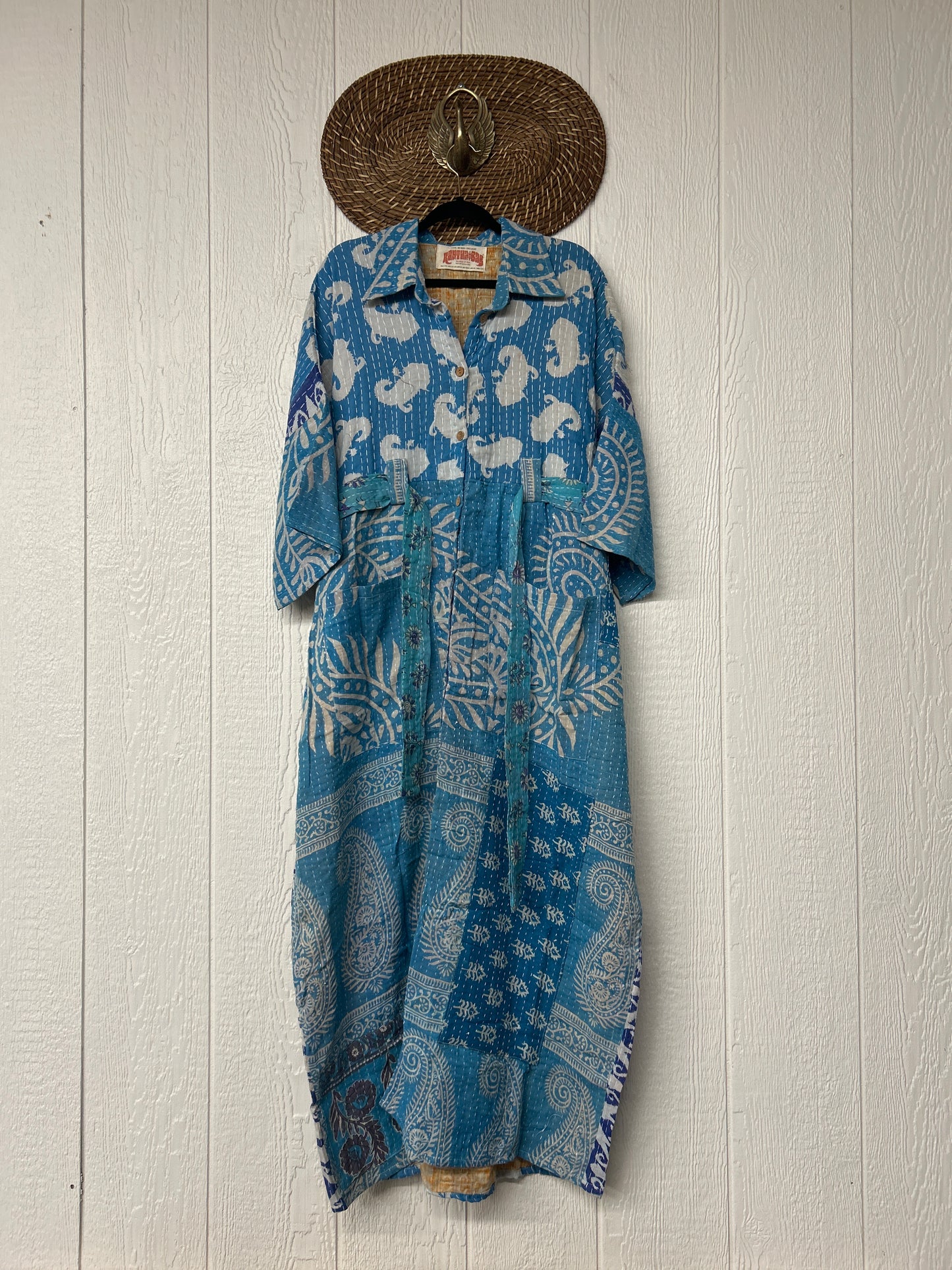 Pareo Kantha Gravity Duster Dress 0226 087