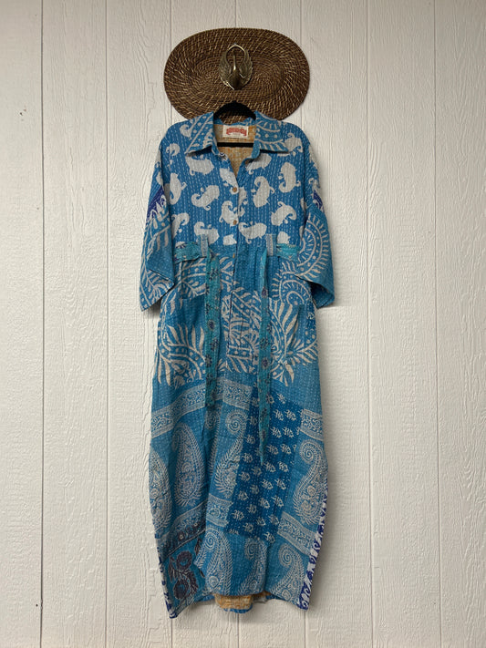 Pareo Kantha Gravity Duster Dress 0226 087